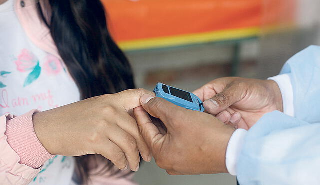 Muy útil. Pacientes con COVID-19 deben medir su saturación con el pulsioxímetro. Foto: Félix Contreras/La República