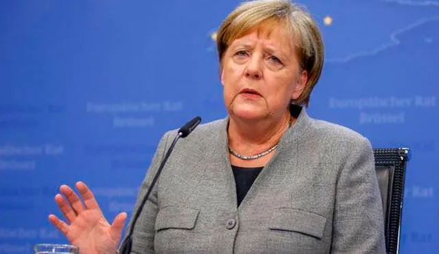 Merkel habló de la “esperanza” que supone la llegada de la vacuna, pese a que reconoció que la campaña de inmunización ha tenido un inicio “lento”. Foto: EFE