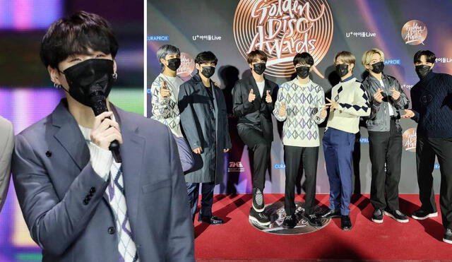 Revive los mejores momentos de BTS en los 35th Golden Disc Awards. Foto: composición LR / GDA / Naver