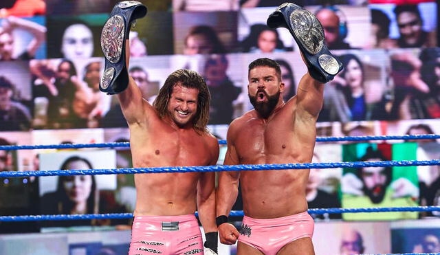 Ziggler y Roode derrotaron a los Street Profits en WWE SmackDown. Foto: WWE