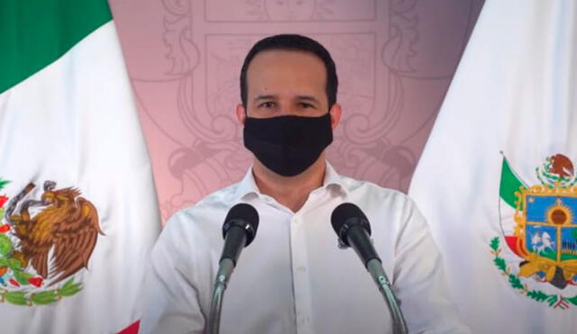 Rafael López González, vocero del gobierno de Querétaro, México hizo un fuerte llamado al autocuidado en medio del rebrote del coronavirus. Foto: captura / Twitter