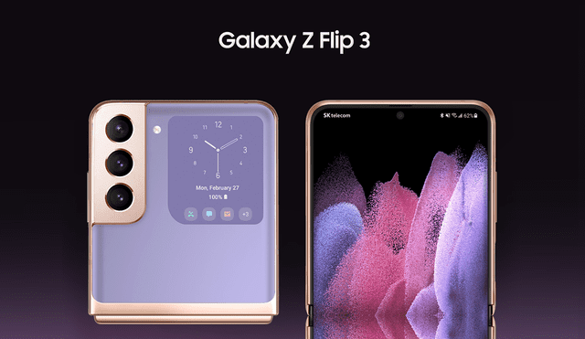 El sucesor del Galaxy Z Flip tendría una cámara similar al Galaxy S21. Foto: LetsGoDigital