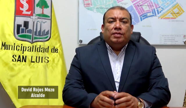 Rojas fue elegido en las elecciones de 2018 por el partido Acción Popular. Foto: Municipalidad de San Luis