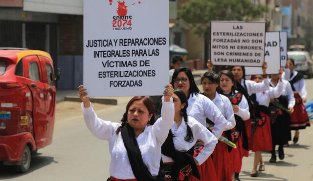 Cientos de mujeres afectadas vienen reclamando justicia por su caso desde hace más de 20 años. Foto: difusión