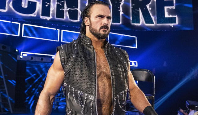 WWE informó que Drew McIntyre dio positivo en COVID-19. Foto: WWE