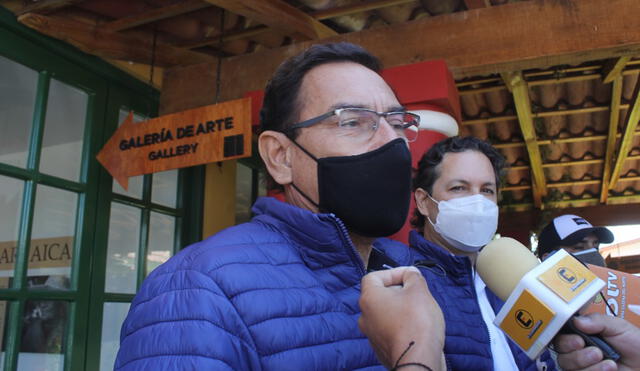 Daniel Salaverry postula a la presidencia y Martín Vizcarra al Congreso. Ambos por Somos Perú. Foto: La República