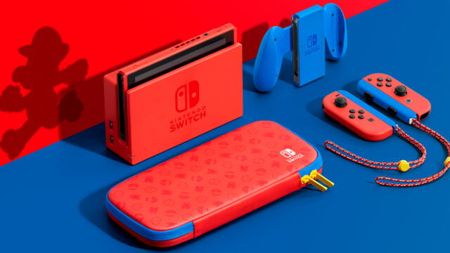 La Nintendo Switch edición Mario Bros Rojo y Azul costaría 299.99 dólares en Estados Unidos y podría llegar a los demás mercados. Foto: Nintendo