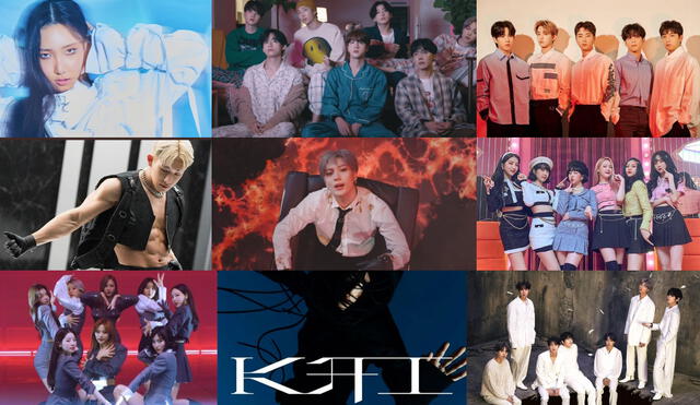Revisa qué puesto ocupa tu artista favorito K-pop. Foto: composición LR