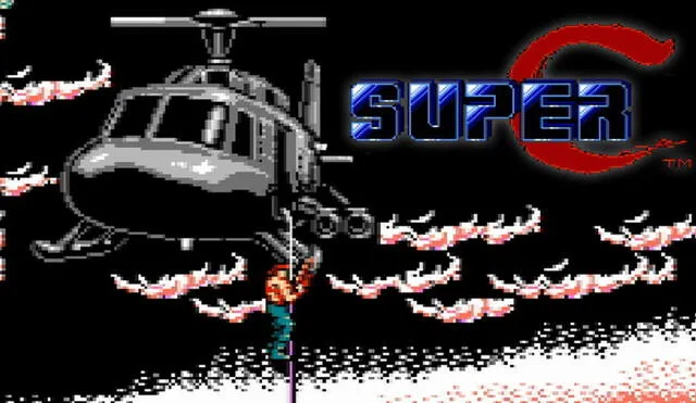 Super Contra fue distribuido por la compañía Konami en 1988 para el sistema arcade. Foto: captura Super NES