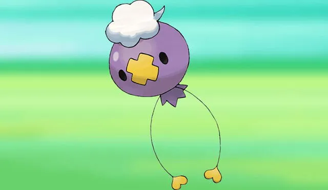 Drifloon es de tipo Fantasma y Volador. Su altura media es de 0,4 metros, y suele pesar unos 1,2 kg. Foto: Niantic