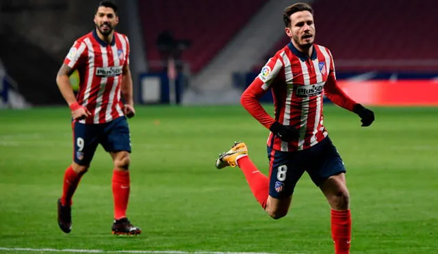 Atlético Madrid venció por la mínima al Sevilla en partido pendiente. Foto: AFP