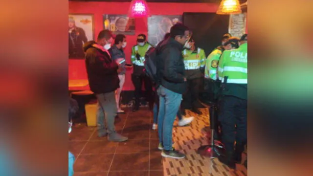 Policía intervino establecimiento en Cusco. Foto: PNP