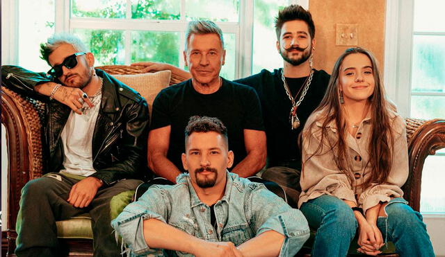 Montaner comentó que la canción le permitió una reconexión de su familia con el público. Foto: Ricardo Montaner/Instagram