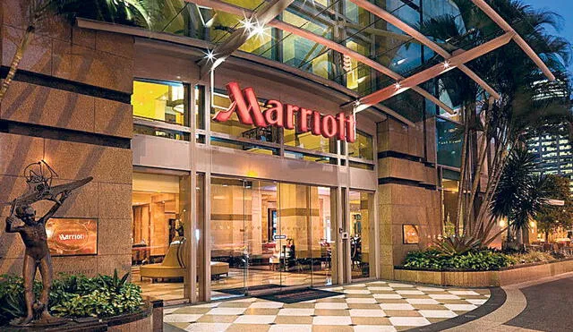 Cadena de hoteles Marriott. Foto: difusión