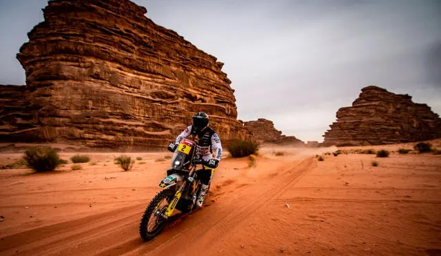 La Etapa 10 del Rally Dakar 2021 comprendió el trayecto Neom - Al-Ula. Foto: Rally Dakar