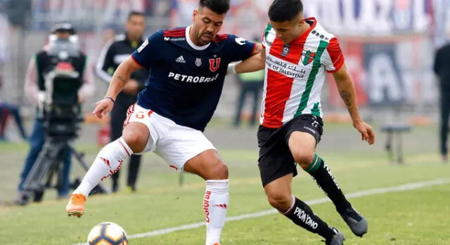 U. de Chile vs Palestino juegan a las 5.15 p. m. (hora peruana). Foto: AFP