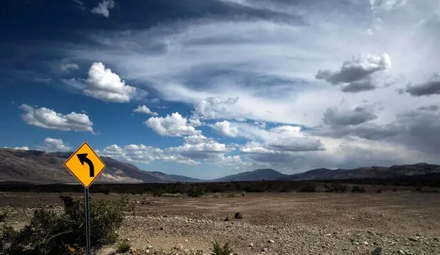 El Valle de la Muerte, en California, registró la temperatura más alta en 2020. Foto: EFE