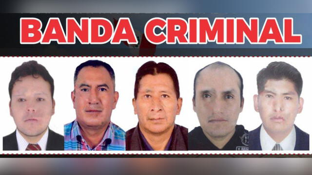 Banda criminal que operaba en carreteras de Ayacucho fue sentenciada. Foto: Poder Judicial