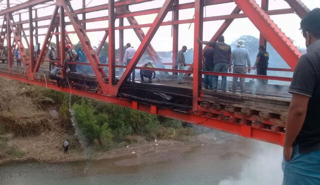 Puente Hércules necesita la intervención de autoridades para una reparación de su estructura. Foto: La República