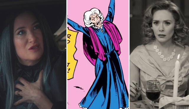 Agatha Harkness, una poderosa bruja en los cómics de Marvel y madre de Nicholas Scratch. Foto: Marvel/Disney +