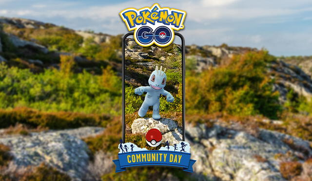 Como siempre en todo Community Day de Pokémon GO, Machop podrá aprender un movimiento exclusivo. Foto: Niantic