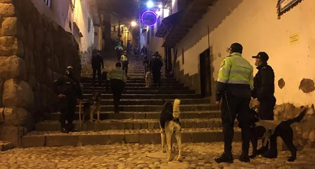 Policía realizó operativos en diversos puntos de la Ciudad Imperial. Foto: Municipalidad de Cusco