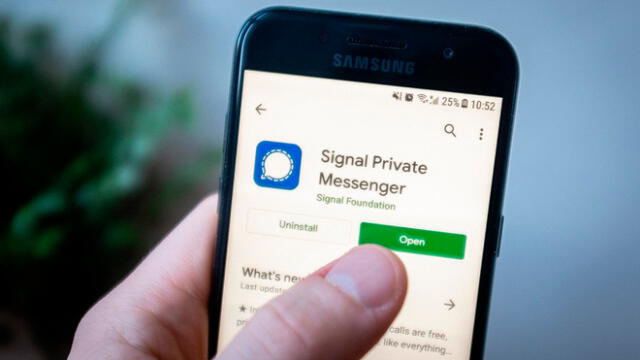 Signal es una app de mensajería instantánea que resalta por su privacidad. Foto: Forbes México