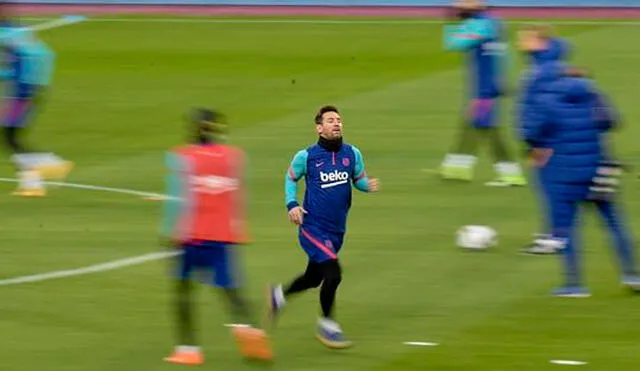 Lionel Messi podría ganar su título 35 en el Barcelona. Foto: Barca TV