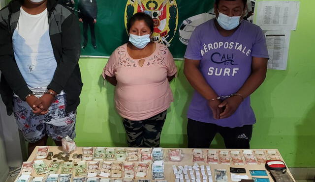 Fueron capturados en un inmueble del distrito de Pacanga, en la provincia de Chepén. Foto: PNP