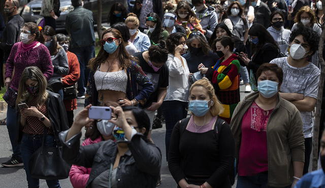 La autoridades sanitarias de Chile han contabilizado más de 600.000 contagios desde que se detectó el primer caso de COVID-19 en marzo de 2020. Foto: AFP