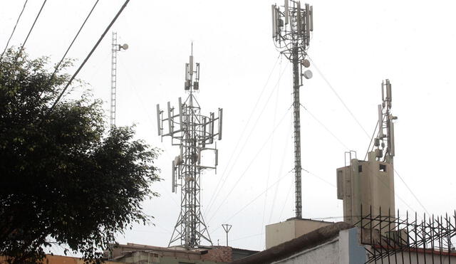 En Perú hay déficit de antenas de telecomunicaciones, según el MTC. Foto: Andina
