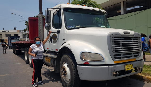 Hermana de fallecido cree que el conductor del vehículo pesado es el responsable. Foto: María Pía Ponce / URPI - GLR