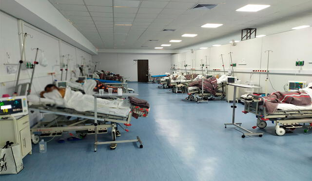 Hospital Carlos Augusto Salaverry urge de personal para poner a funcionar más camas UCI. Foto: Archivo Hospital Regional de Lambayeque