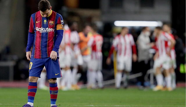 Messi podría recibir de uno a cuatro partidos de sanción, según la prensa española. Foto: AFP