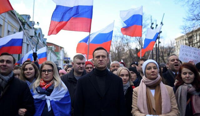 Alexéi Navalni se encuentra convaleciente en el extranjero desde su presunto envenenamiento. Foto: AFP