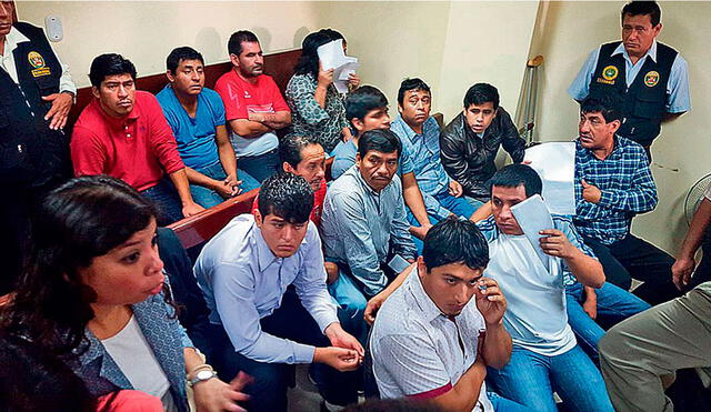 Investigados por presunta red criminal irán a juicio oral por varios delitos. Foto:  Archivo La República