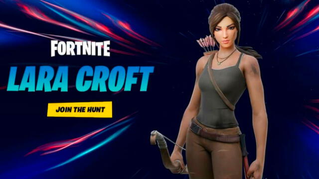 En los códigos de Fortnite se encontraron pistas respecto al debut de Lara Croft en el Battle Royale. Foto: YouTube