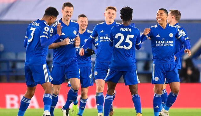Leicester venció 2-0 al Chelsea en el marco de la fecha 18 de la Premier League. Foto: EFE