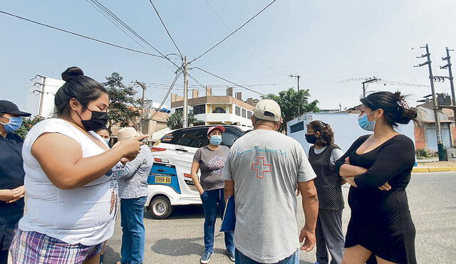 Preocupados. Las familias no se sienten seguras y por ello piden mayor presencia policial. Foto: URPI-GLR