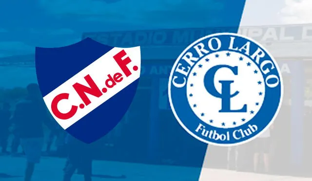 Nacional buscará su primera victoria ante Cerro Largo en el Estadio Municipal Arquitecto Antonio Eleuterio Ubilla. Foto: composición LR