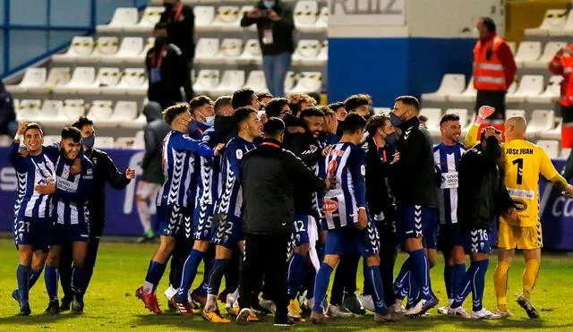 Alcoyano superó por 2-1 a Real Madrid en la Copa del Rey. Foto: EFE