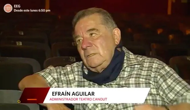 El productor indicó que las puertas del teatro se cerrarán irrevocablemente, por decisión de los dueños. Foto: captura América Televisión