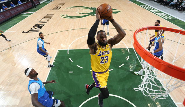 Lakers ha ganado 11 juegos en lo que va de la temporada. Foto: AFP