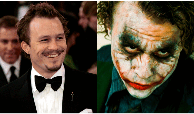 Heath Ledger ganó un Óscar póstumo en 2009 por su papel como el Joker. Foto: composición EFE/Warner Bros