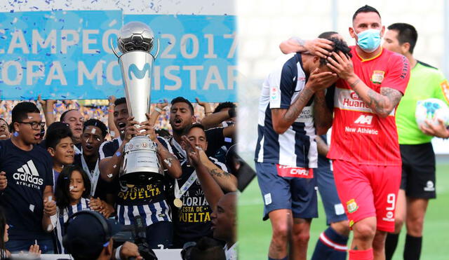 Alianza Lima campeonó en 2017 y descendió en 2020. Foto: AlianzaLima/FPF