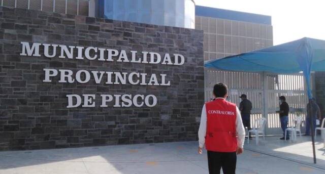 Contraloría encontró perjuicio económico ocasionado por la Municipalidad Provincial de Pisco, entre el 2017 y 2018. Foto: Contraloría.