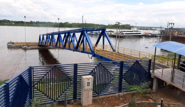 La construcción de la nueva instalación fluvial finalizó hace algunas semanas y estará a disposición de 500.000 ciudadanos de la Amazonía peruana. Foto: Andina