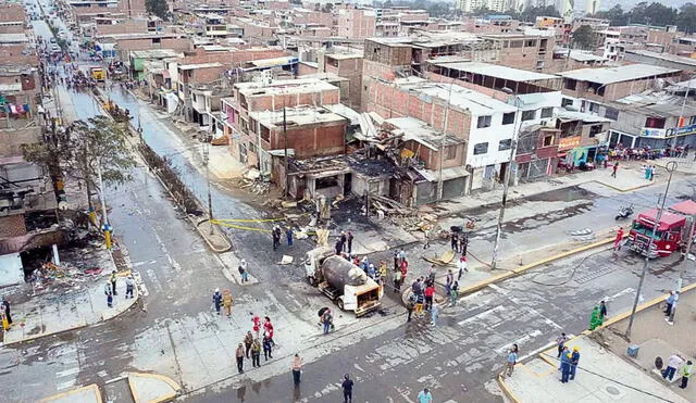 A causa de la deflagración, 25 viviendas fueron afectadas. Foto: La República