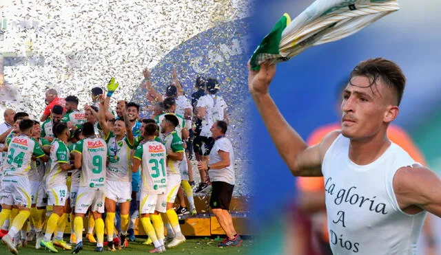 Defensa y Justicia logró su primer título internacional tras ganar la Copa Sudamericana 2020-21. Foto: AFP/Composición La República