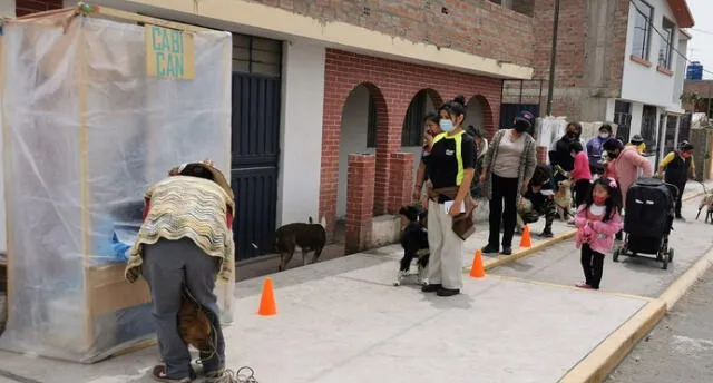 La Geresa realizó una campaña de vacunación en la zona donde fue detectado el nuevo caso de rabia canina. Foto: Geresa